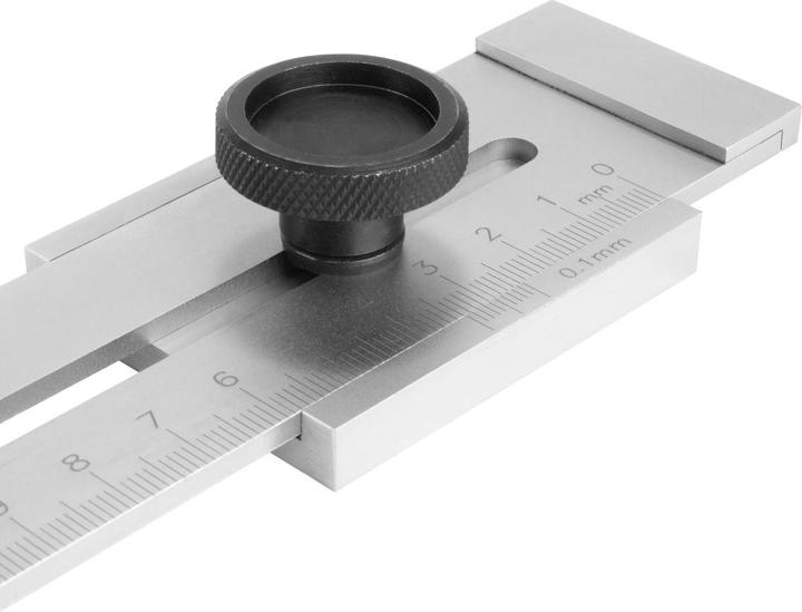 Produktbild Stahlwerk Streichmass mit 200 mm Messbereich und 0,1 mm Nonius aus Edelstahl (20 cm)