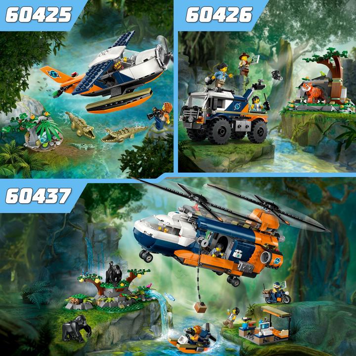 Image du produit LEGO Hélicoptère d'exploration de la jungle (60437, LEGO City)