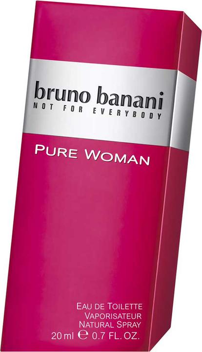 Actual product image Bruno Banani Pure Woman (Eau de toilette, 40 ml)