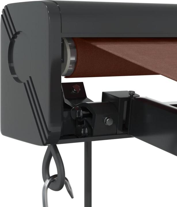 Actual product image VidaXL Markise Gelenkarmmarkise Sonnenmarkise Automatisch Braun 350x250cm (3.50 m)