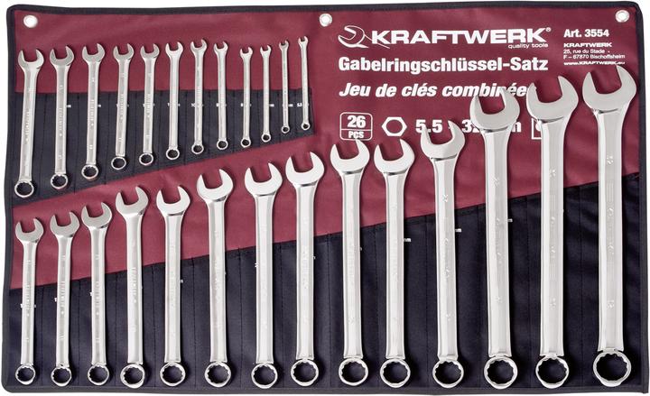 Produktbild Kraftwerk Gabelringschlüssel Satz (32 mm)