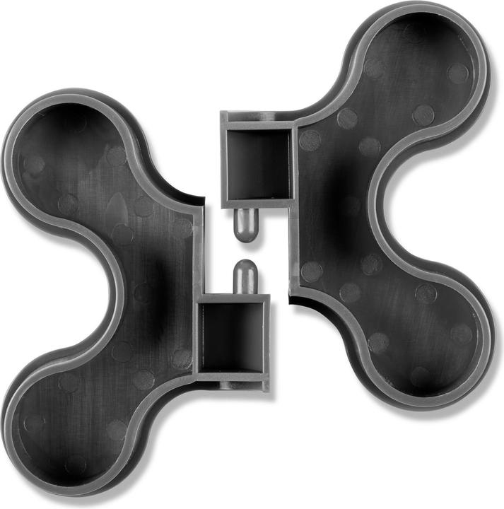 Immagine prodotto Plotony Elemento di raccordo per piastrelle da parete set da 8 (12 x 13 x 26 cm)