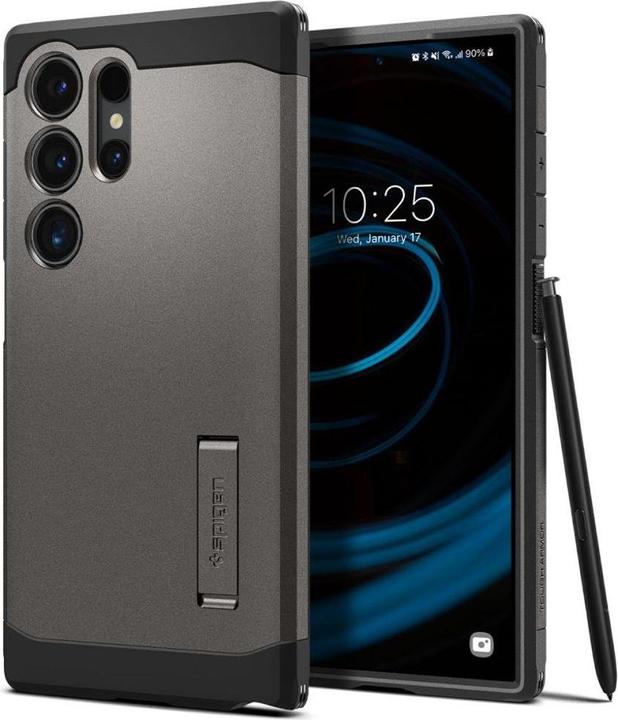 Actual product image Spigen Tough Armor (Samsung Galaxy S24 Ultra)