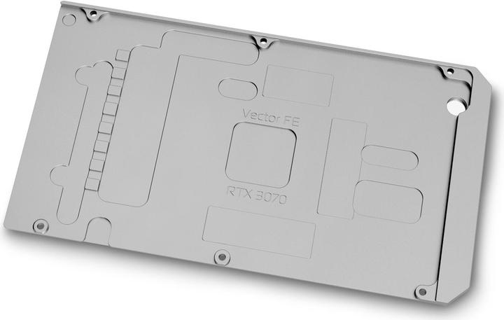Actual product image EKWB EK Quantum Vector FE RTX 3070 Backplate - Nickel