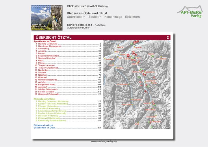 Actual product image Klettern im Ötztal und Pitztal (German, Günter Durner, 2021)