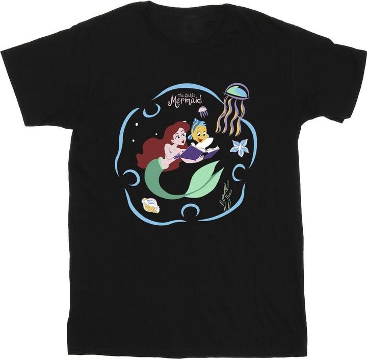 Produktbild Disney The Little Mermaid Reading A Book TShirt (XL)