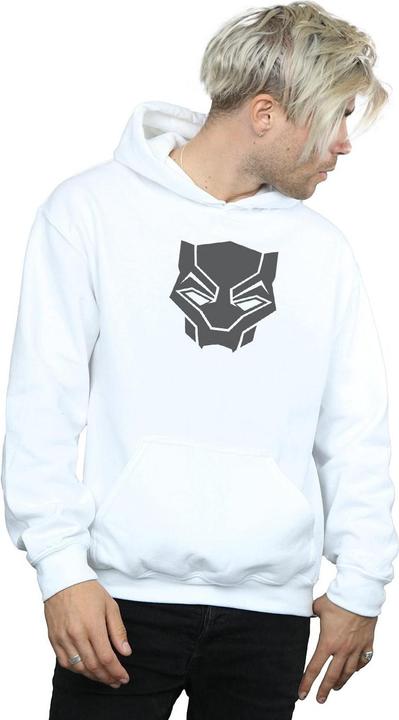 Actual product image Mens Black Panther Black On Black Hoodie (M)