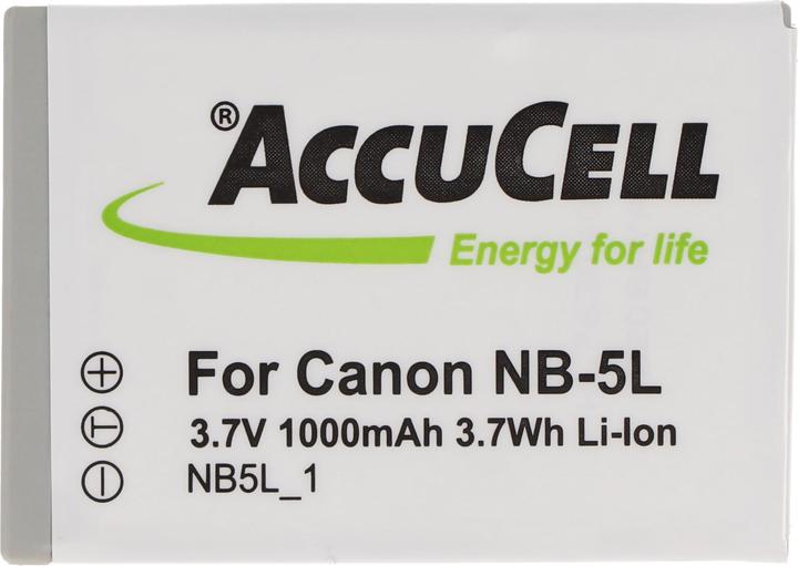 Actual product image Canon Battery NB-5L Digicam IXY 1000 (Rechargeable battery)