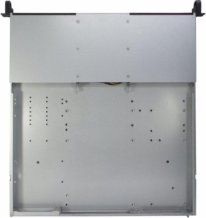 Produktbild Intertech IPC 1U-10248 48,26cm 19Zoll 1HE IPC-Gehaeuse 2x 5,25Zoll 13,34 cm ext. 2x 3,5Zoll 13,34cm int. 8x...