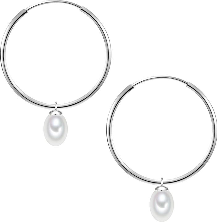 Produktbild Glanzstücke München Damen Sterling Silber Süsswasser-Zuchtperle silber - 24217 (925er Silber)