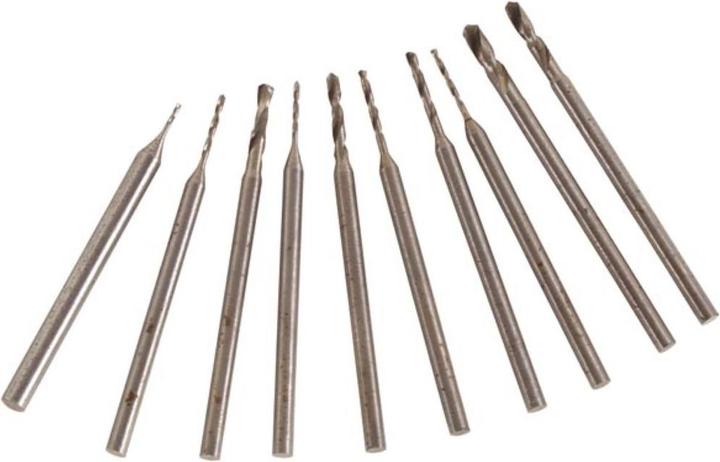 Actual product image Velleman MINIATURE DRILL SET - 10 pcs. (2.33 millimetres)