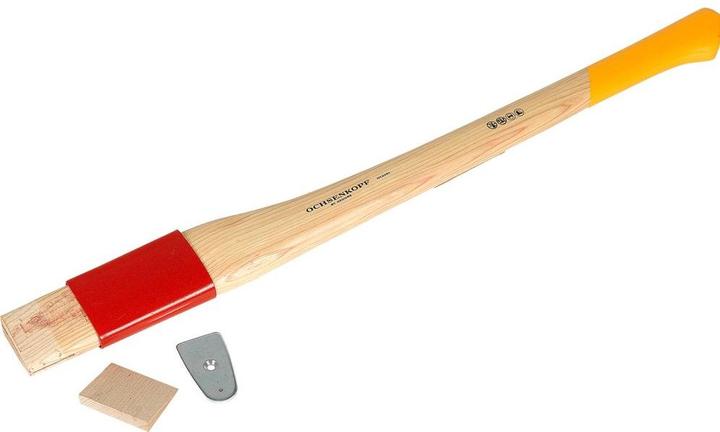 Image du produit Ochsenkopf OX E-648 H-2500 manche de rechange, Hickory, bouton, ROTBAND-PLUS, 800 mm