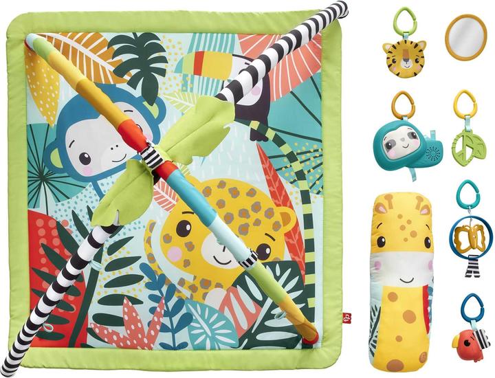 Immagine prodotto Fisher-Price 3-in-1 Rainforest Sensory Gym