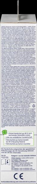 Image du produit dm Profissimo Gants jetables latex blanc moyen (M)