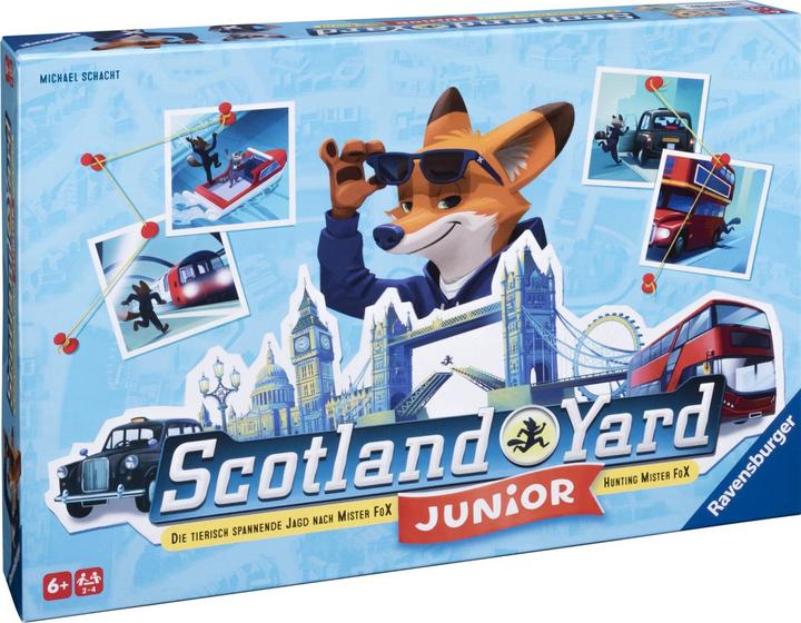 Immagine prodotto Ravensburger Scotland Yard Junior (Tedesco, Portoghese, Inglese, Italiano, Olandese, Francese, Spagnolo)