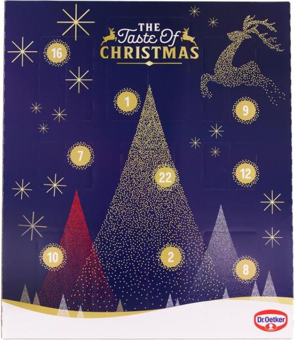 Image du produit Dr. Oetker Calendrier de l'Avent The Taste of Christmas (2277 g)