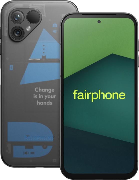 Fairphone 5 (256 GB, Transparent Edition, 6.46", SIM + eSIM, 50 Mpx, 5G)
