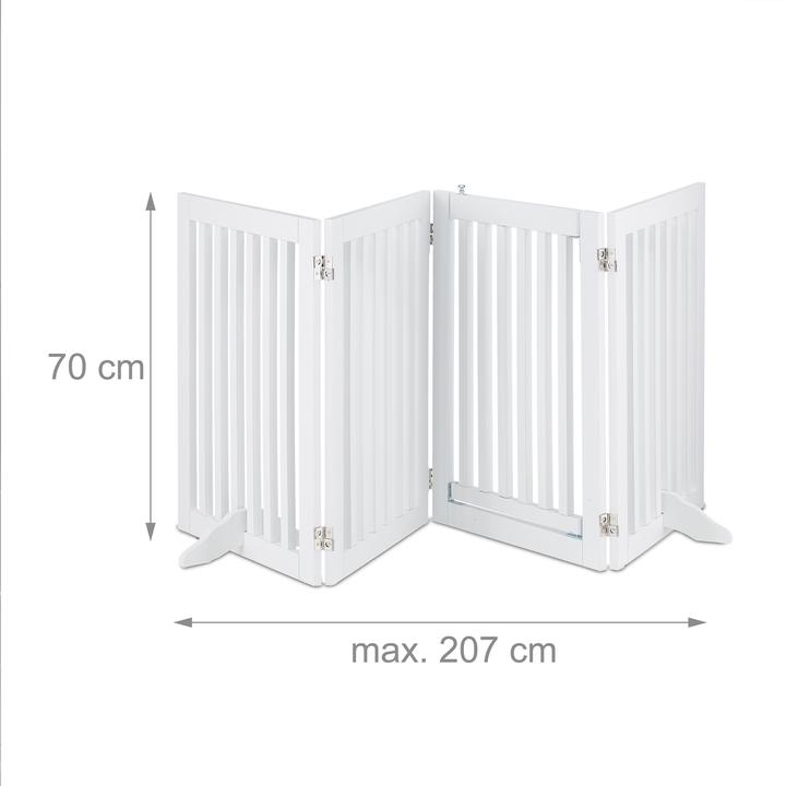 Produktbild Relaxdays Absperrgitter (207 cm)