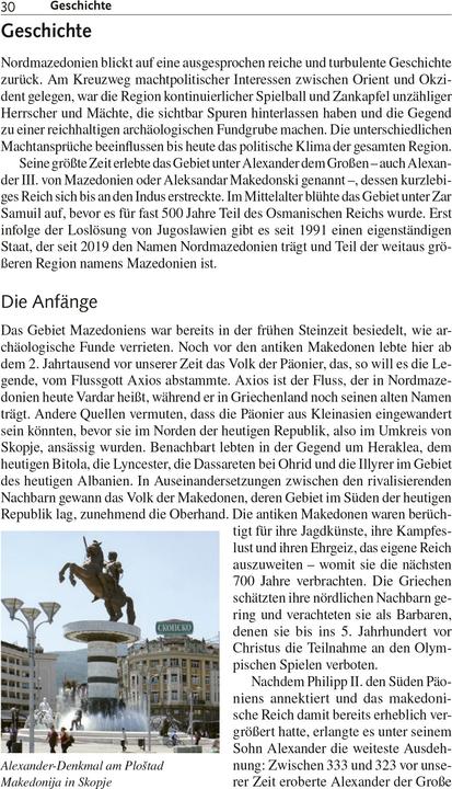 Produktbild Reiseführer Nordmazedonien (Deutsch, Markus Bingel, 2025)