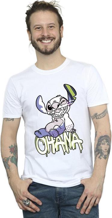 Produktbild Disney Lilo And Stitch Ohana Graffiti TShirt (4XL)