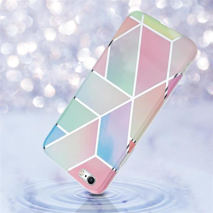 Produktbild Cadorabo IMD TPU Bunter Marmor Cover (Apple iPhone 6)