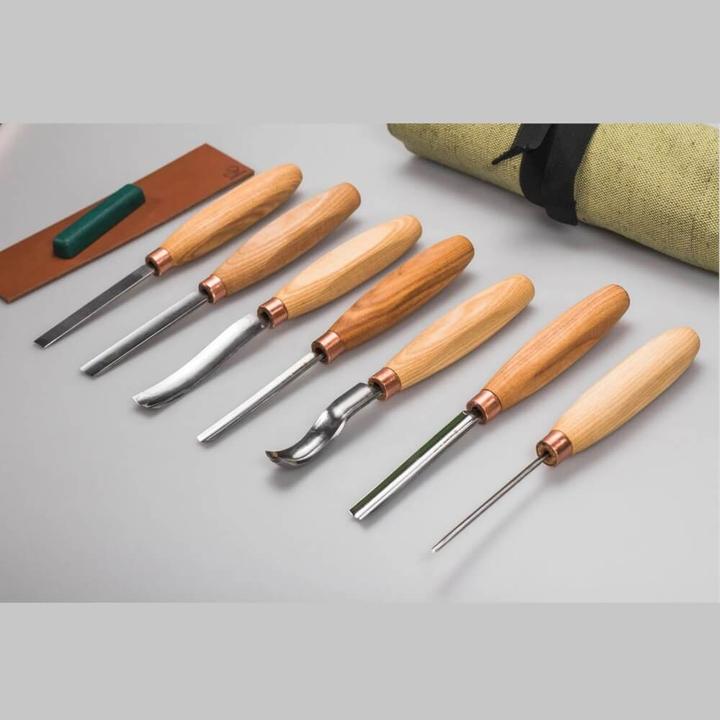 Immagine prodotto Beaver Craft SC03 Set per sculture in legno con 7 scalpelli
