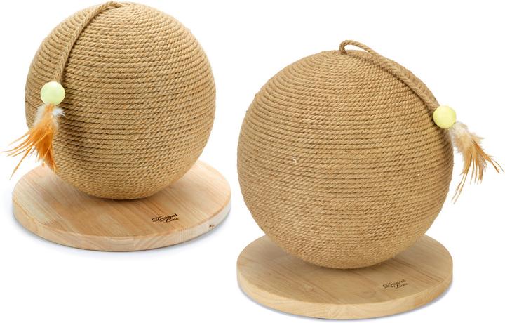 Actual product image Designed by Lotte Scratch ball Balty (31.50 cm, Nature)