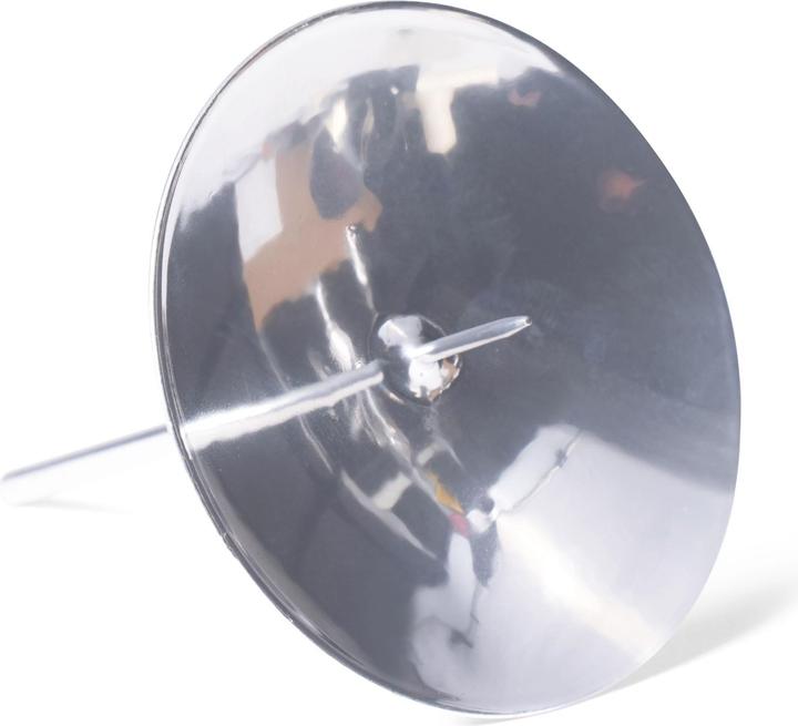 Actual product image Novaliv 12x Candle Pick Spike 10cm SILVER Advent Wreath Advent Candle Holder Candle Plate for Sticking (10 x 10 x 10 cm)