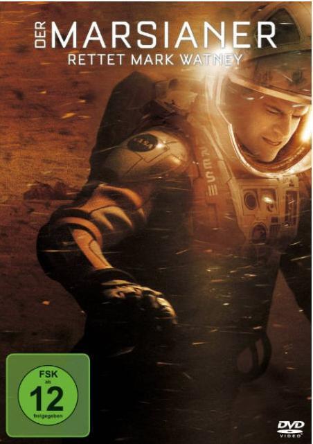 Actual product image The Martian Save Mark Watney (DVD, 2015, German)