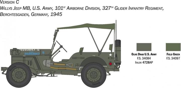 Image du produit 1:24 Willys Jeep MB "80th Anniversary" (anniversaire)