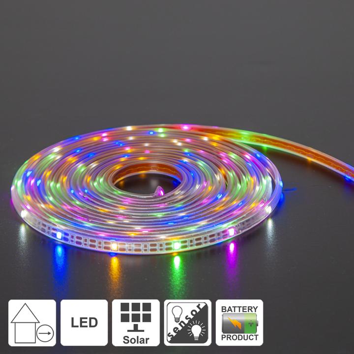 Produktbild Star Trading Solar Lichterkette Strip Light (Warmweiss, 500 cm, Indoor)