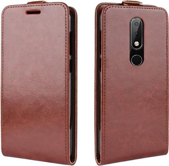 Image du produit MU Classic Crazy Horse étui en cuir Flipcase Series (Nokia 6.1 Plus)