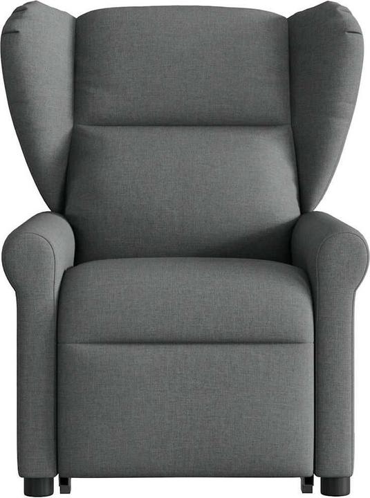 Image du produit VidaXL Fauteuil de massage releveur Gris foncé Tissu