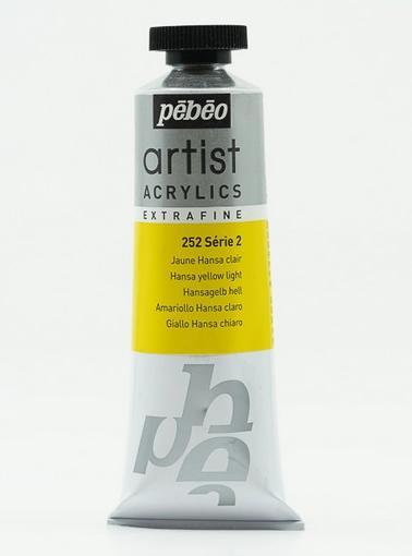 Image du produit Pebeo Artist Acrylics Acrylique extra fine (Hansagelb clair, 37 ml)
