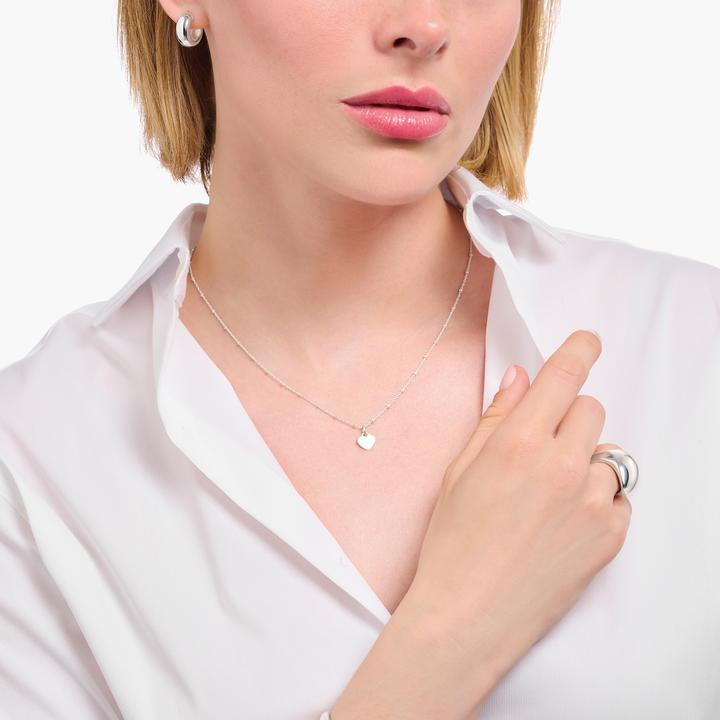 Produktbild Thomas Sabo Kette mit Herz-Anhänger (925er Silber, 40 - 45 cm)