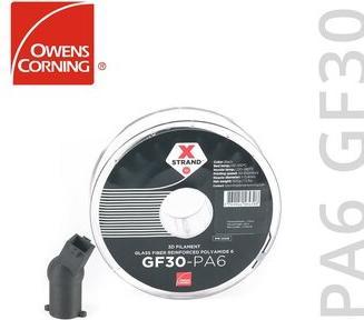 Immagine prodotto Basf Ultrafuse PA6 GF30 Nero 2,85mm 700g (Nylon, 2.85 mm, 700 g, Nero)