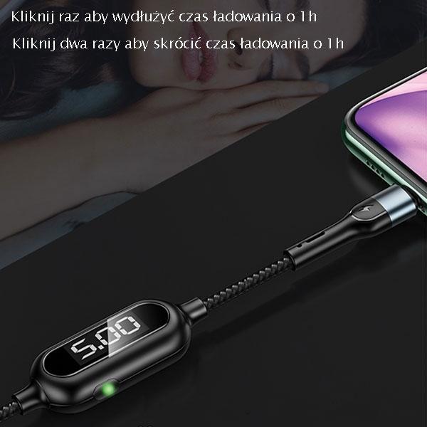 Produktbild Usams USB USB-A Cable - Lightning 1.2m Black (63800-uu) (1.20 m, USB 3.0)