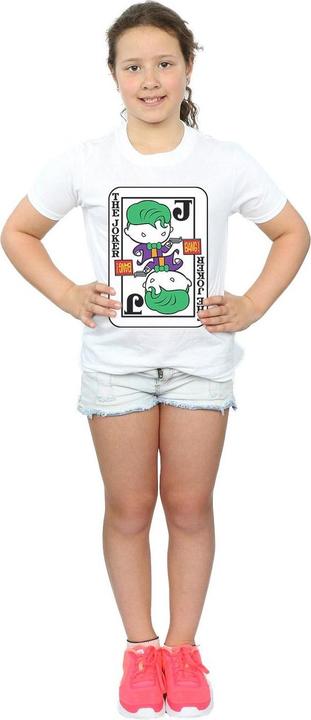 Produktbild Chibi Joker Playing Card TShirt Mädchen (152, 158)