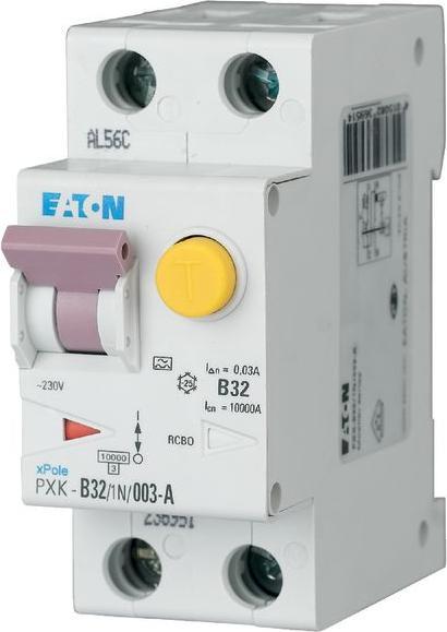 Eaton Electric GmbH FI/LS-Kombischalter B 32A 1p+N 30mA PXK-B3