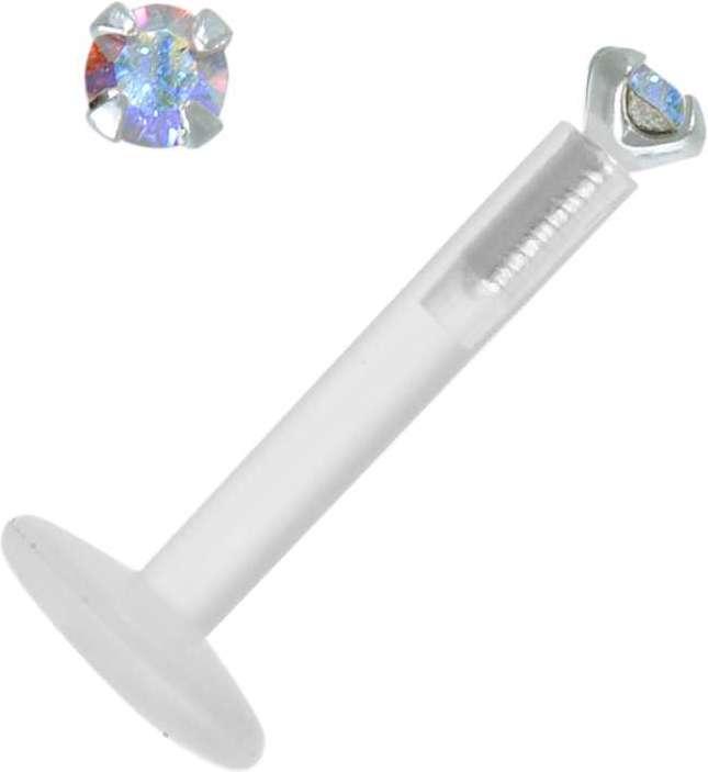 Image du produit Bijouteria Piercing (Bioplastique, Argent 925, Cristal Premium)