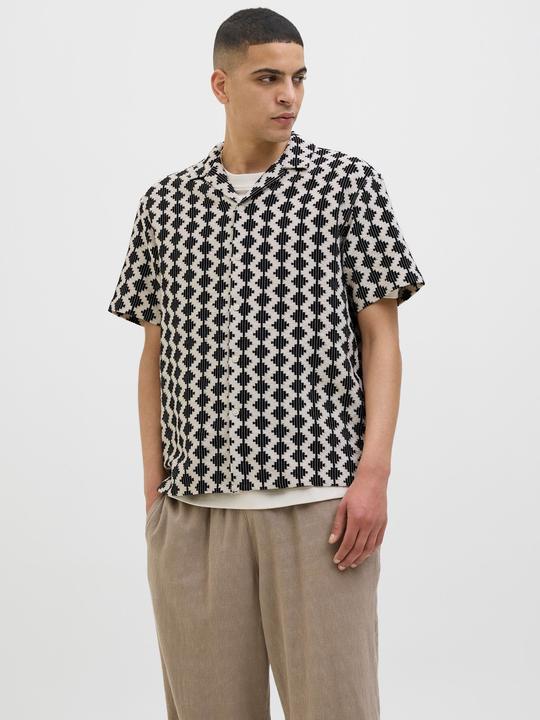 Produktbild Jack & Jones Jorsummer Luke Texture Resort Shirt Ss (XL)