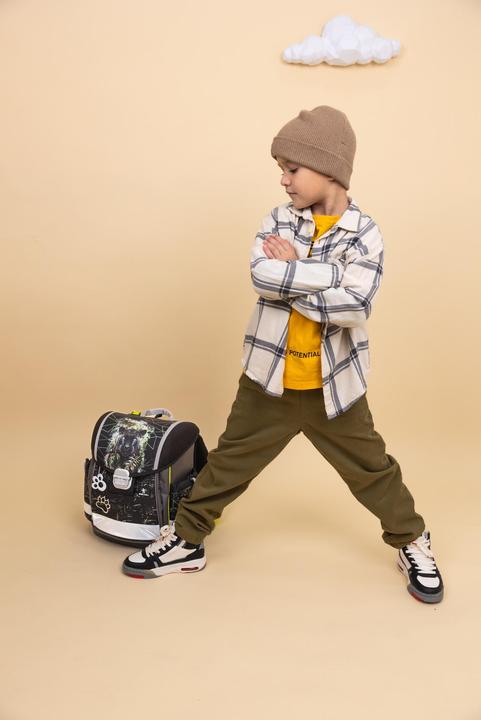 Image du produit Belmil CLASSY Schulrucksack-Set Panther (19 l)