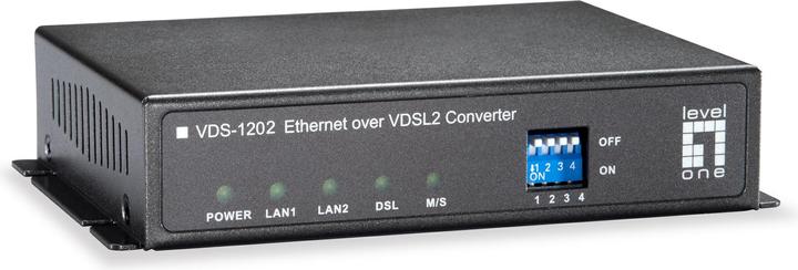 Produktbild LevelOne Level One Media Konverter VDS-1202 Ethernet>VDSL2 (Media Konverter)