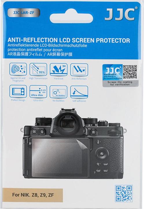 Produktbild JJC Anti Reflection LCD Screen Protector (Nikon ZF, Nikon Z8, Nikon Z9) (Displayschutz, Z8, Z9)
