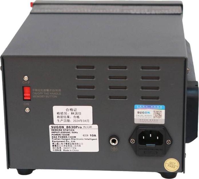 Actual product image Sugon 8630pro Hot Air Soldering Station