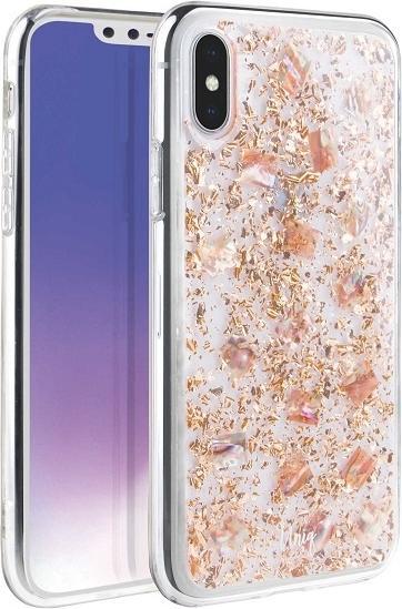Actual product image Uniq Unique case Lumence Clear iPhone Xs Max rose gold (Apple iPhone XS Max)