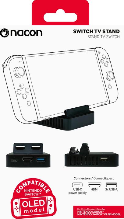 Actual product image Bigben NACON Switch TV Stand (black) (Switch)