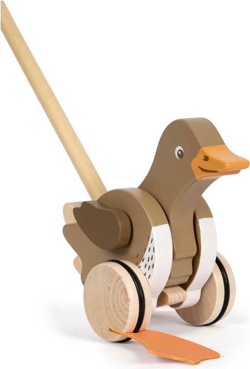 Image du produit small foot Canard à pousser avec tête mobile FSC 100%