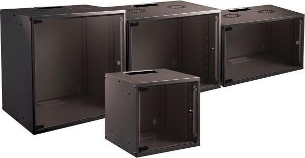 EFB Elektronik WGB-1912TS.60 Wall-mounted enclosure (W x H x D) 535 x 572 x 600 mm 12 U Black (12 RU, 19 inch rack)