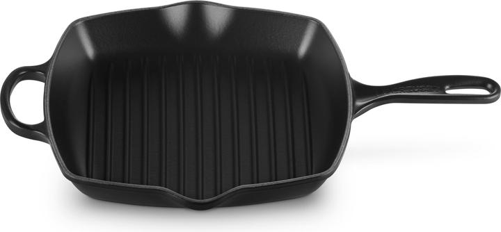 Image du produit Le Creuset Signature (26 cm, Poêle à grillades, Fonte)